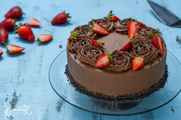 Torta grande tres leches chocolate 